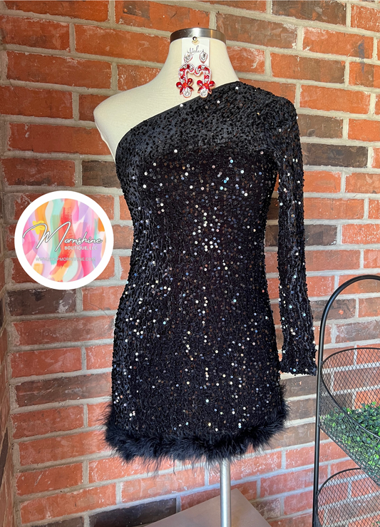 Life of the Party Sequin Dress