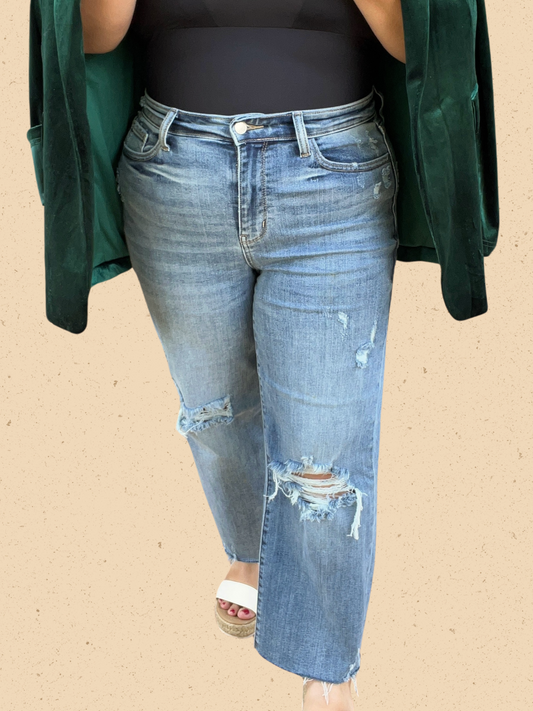 Crop it like it’s Hot - Judy Blue Cropped Denim