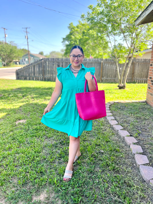 Jade Green Dress