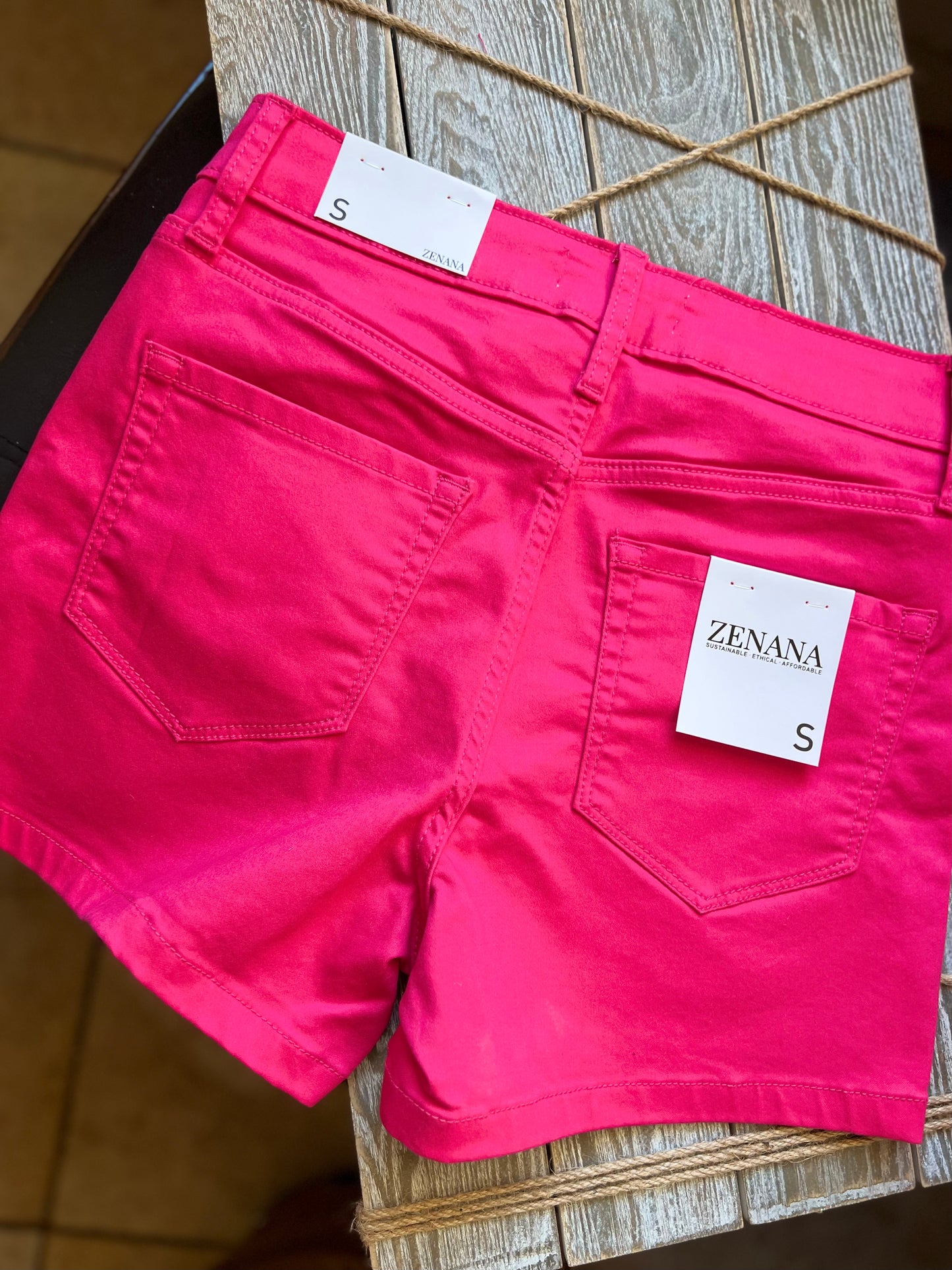 So Fetch Fuschia Shorts