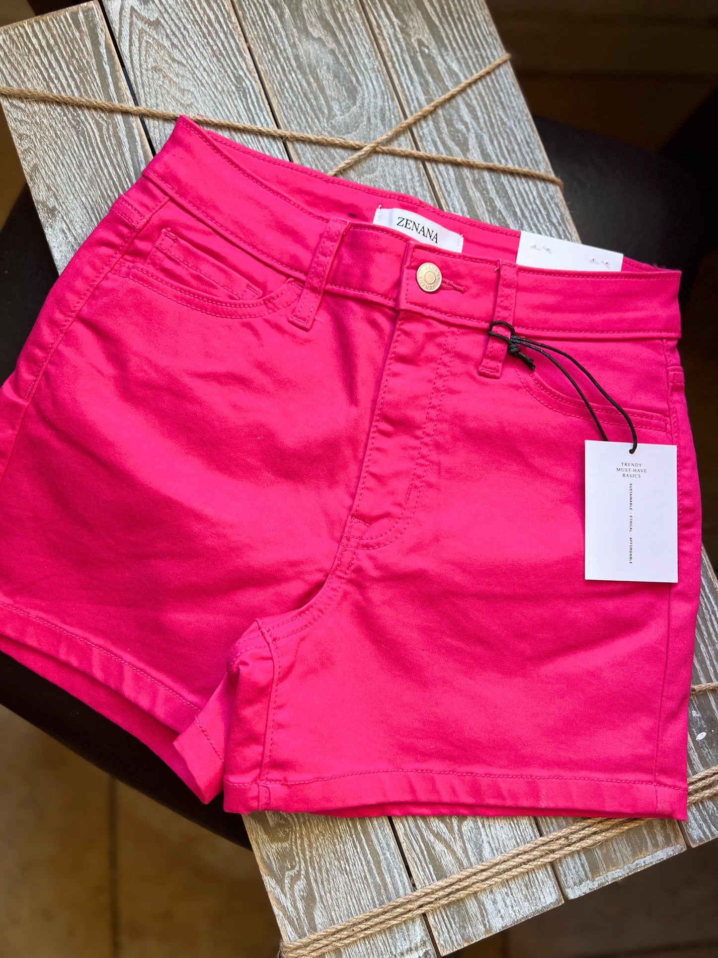 So Fetch Fuschia Shorts